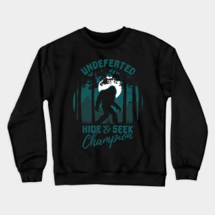 Bigfoot Undefeated Hide and Seek Champion Crewneck Sweatshirt